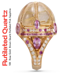 Rutilated Quartz Angel Hair