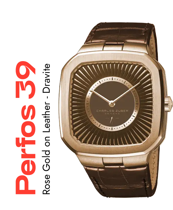 Rose Gold on Dravite Leather